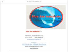 Tablet Screenshot of blueseallc.com